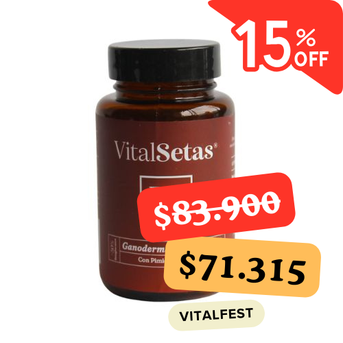 Cápsulas de Reishi VitalSetas