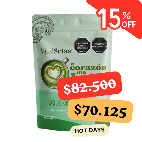 El Corazón Me Latte - Té Matcha