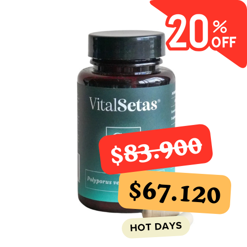 Cápsulas de Cola de Pavo VitalSetas