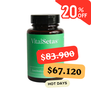 Cápsulas de Shiitake VitalSetas