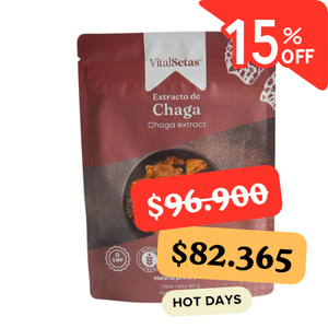 Extracto de Chaga VitalSetas - 60 gramos