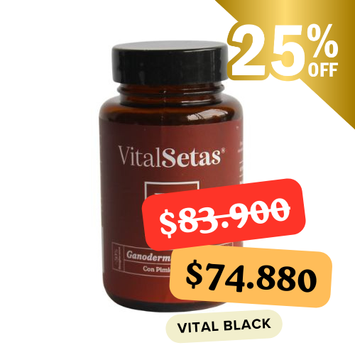 Cápsulas de Reishi VitalSetas