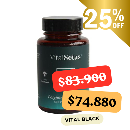 Cápsulas de Cola de Pavo VitalSetas