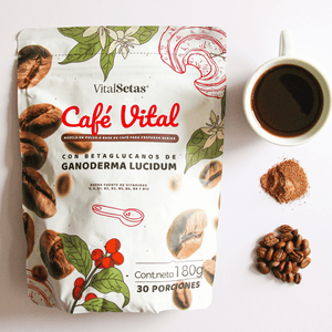 Café Vital - VitalSetas® Café instantáneo con Betaglucanos de Ganoderma lucidum