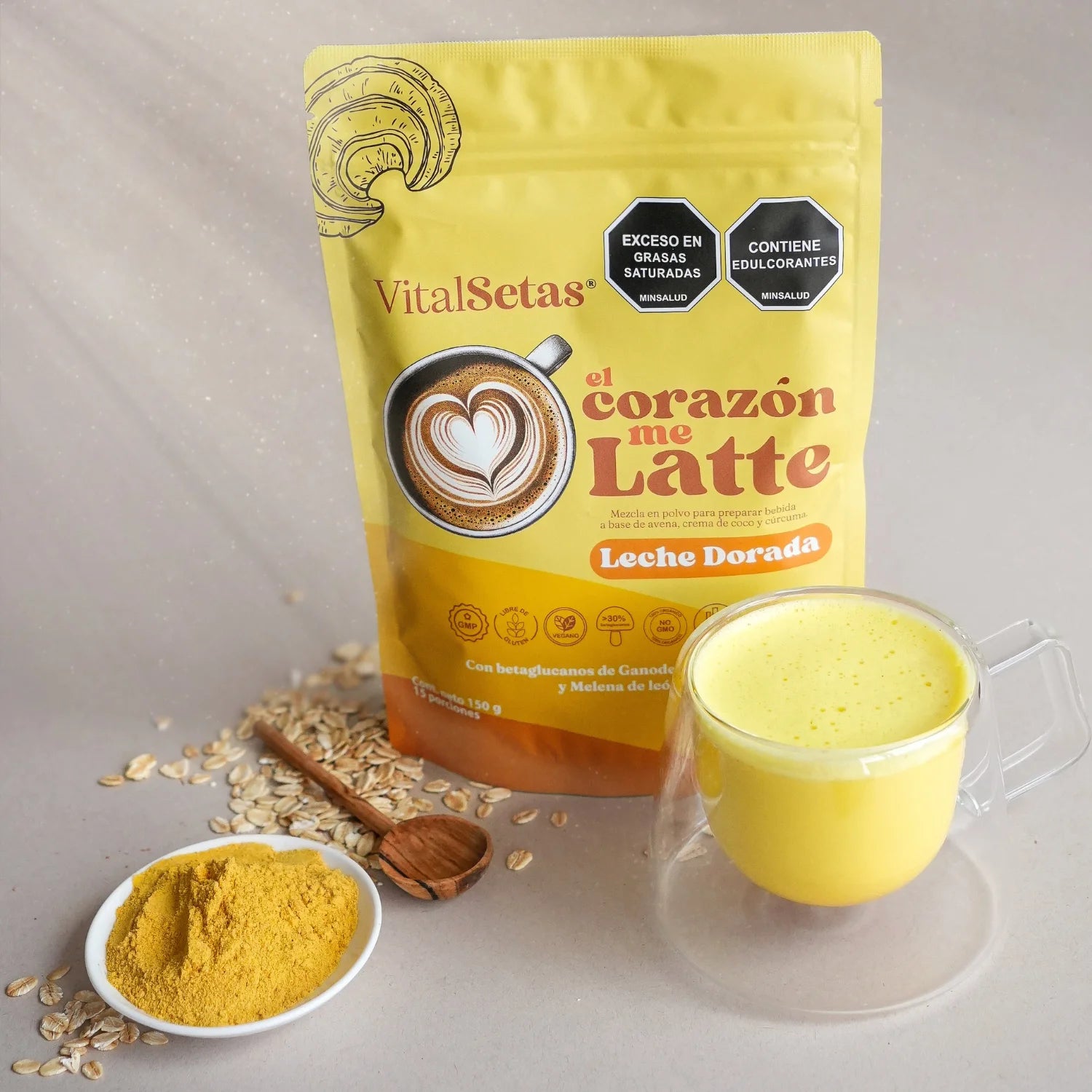 El Corazón Me Latte - Leche Dorada