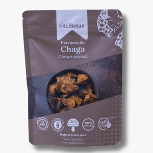 Extracto de Chaga VitalSetas - 60 gramos