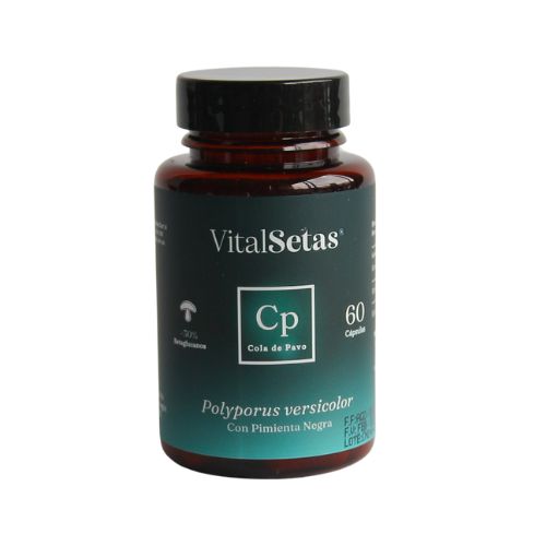 Cápsulas de Cola de Pavo VitalSetas