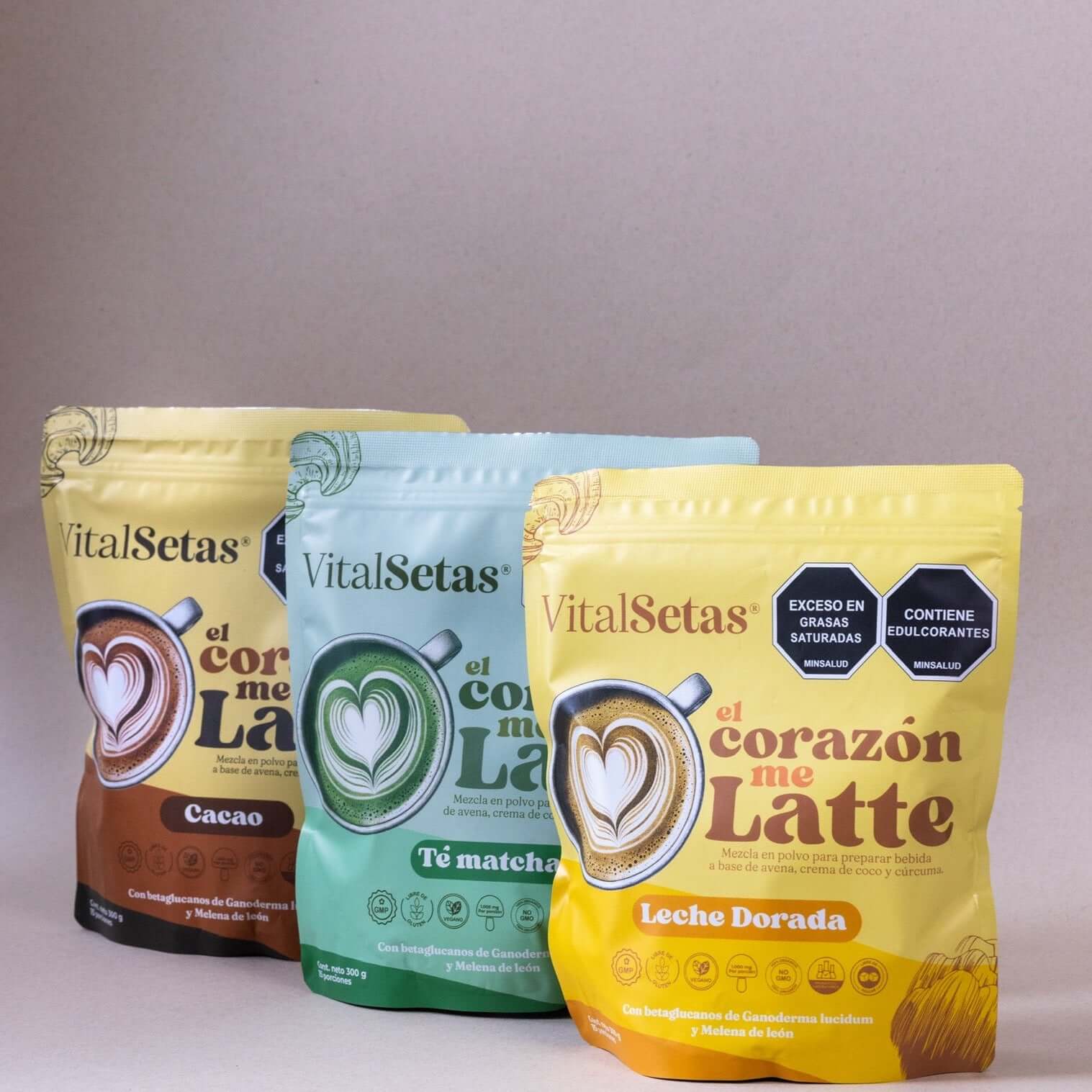 Kit El Corazón Me Latte